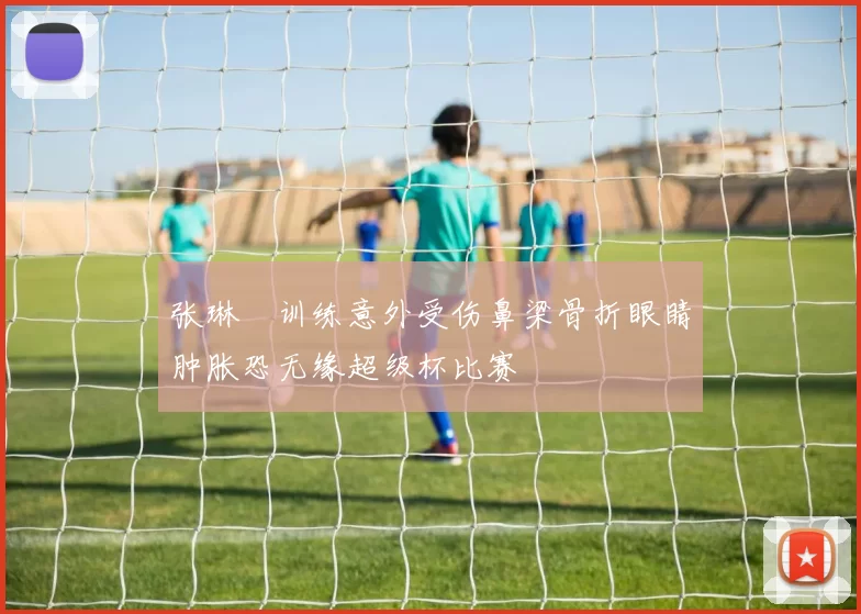 张琳芃训练意外受伤鼻梁骨折眼睛肿胀恐无缘超级杯比赛